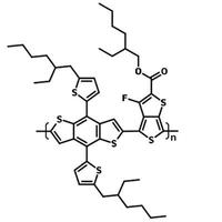 聚[4,8-双(5-(2-乙基己基)噻吩基)苯并[1,2-b;4,5-b']二噻吩基-alt-(4-(2-乙基己基-3-氟噻吩并[3,4-b]噻吩-)-2-羧酸酯基)]