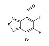  7-bromo-5,6-difluorobenzo[c][1,2,5]thiadiazole-4-carbaldehyde