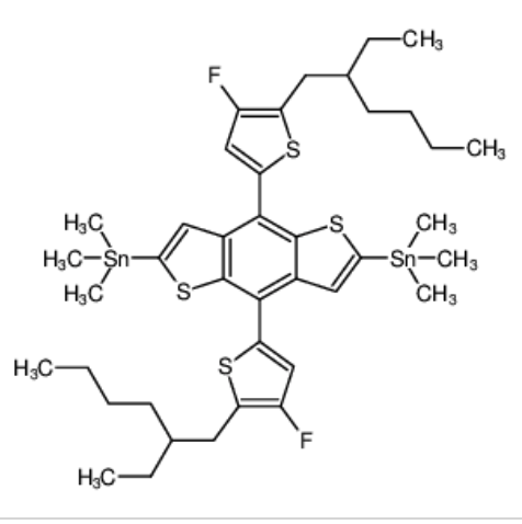 (4,8-双(5-(2-乙基己基)-4-氟噻吩基)苯并[1,2-b:4,5-b']二噻吩基)双(三甲基锡基) 