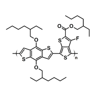 聚[[4,8-双[(2-乙基己基)氧基]-苯并[1,2-B:4,5-B']二噻吩-2,6-二基][3-氟-2-[(2-乙基己基)羰基]噻吩[3,4-b]并噻吩]